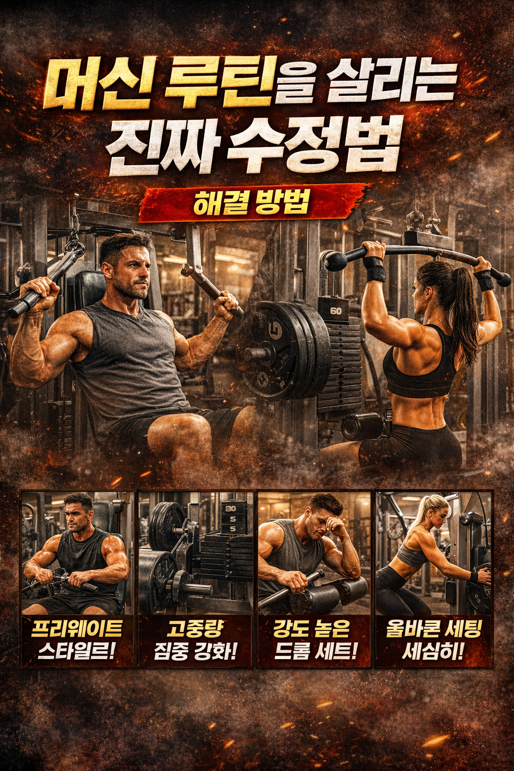 해결 방법: 머신 루틴을 살리는 진짜 수정법