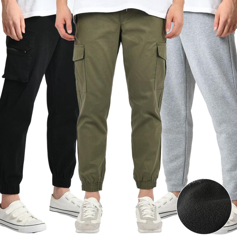 남자 조거팬츠 남성 카고바지 기모 스판 밴딩 면 조커 팬츠 빅사이즈