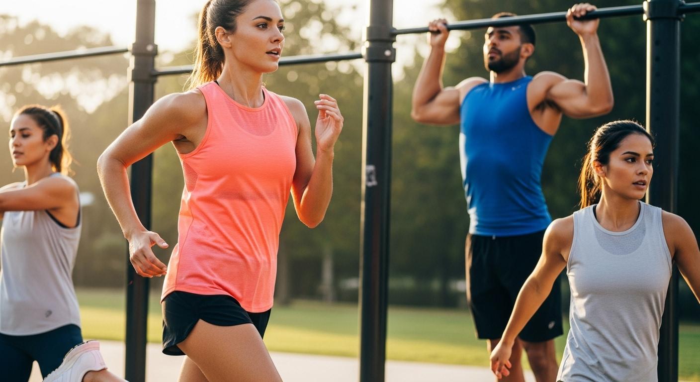 운동복 민소매 상의