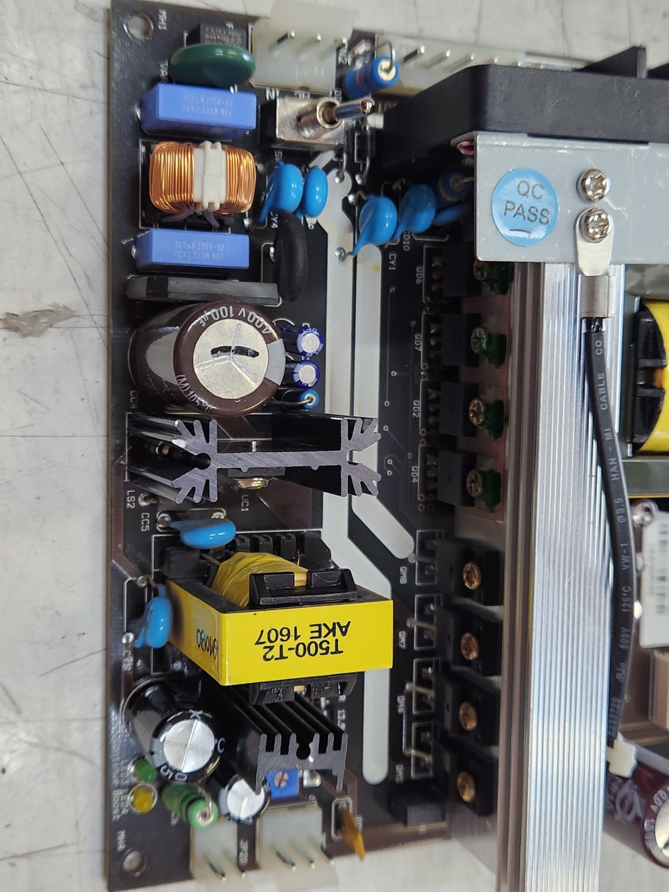 인버터 파워보드 CONV-CHG REV1.2 전원 불량 수리 완료