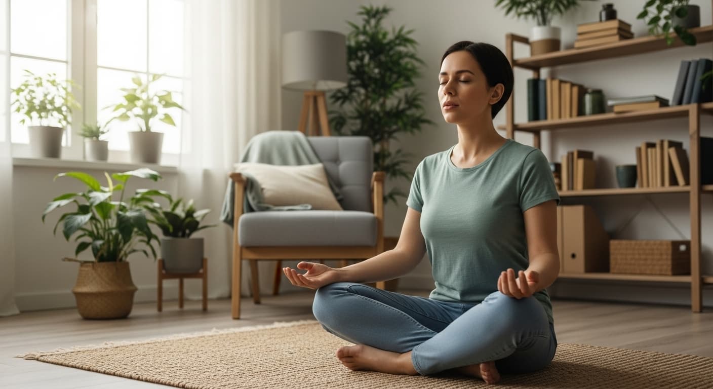 눈과 어깨 긴장 풀어주는 휴식 필수