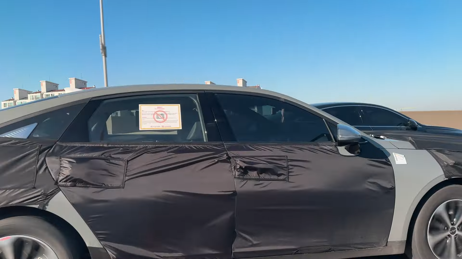 기아 K8 페이스리프트 위장막 테스트카