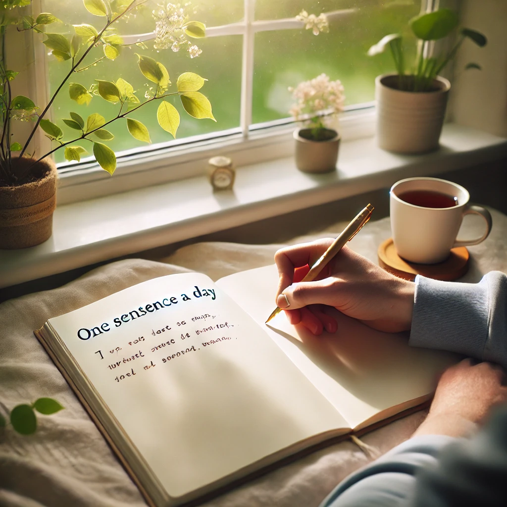 하루 1문장, 감정 기록의 시작