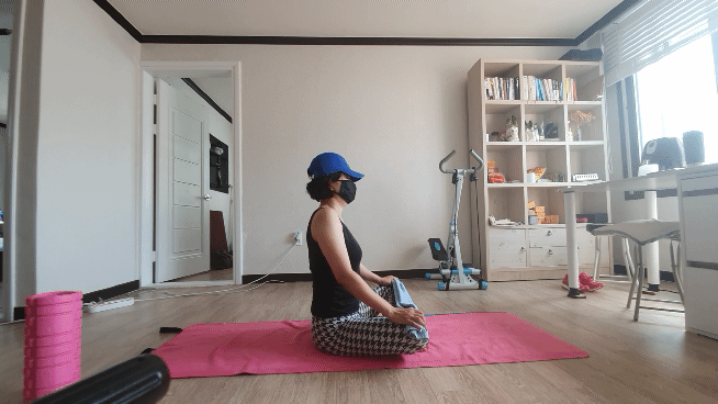 여자직각어깨만들기