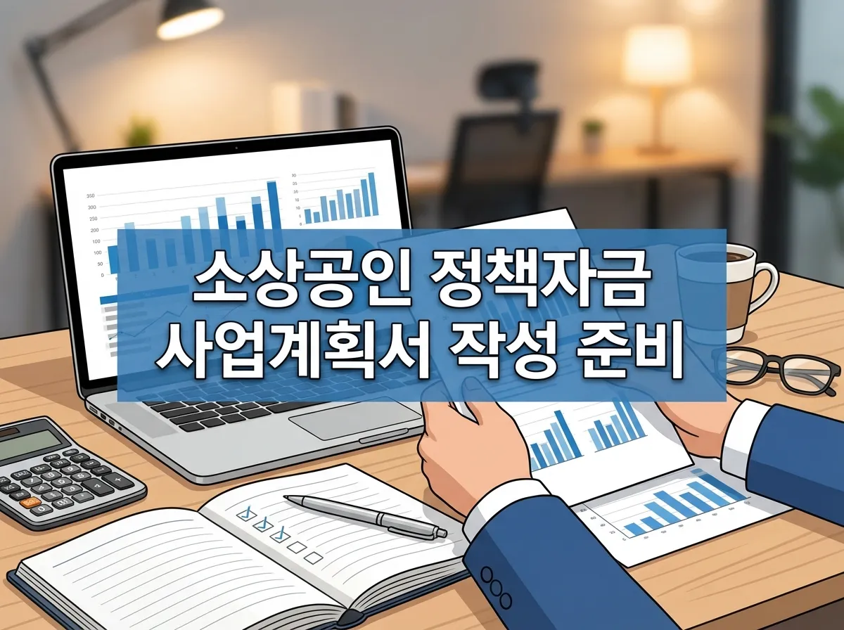 소상공인 정책자금 사업계획서 작성 준비 과정