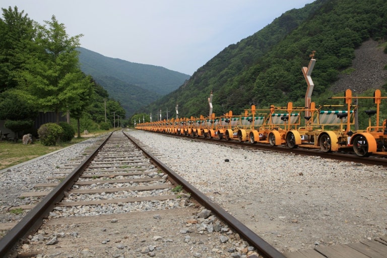 레일바이크 관련 사진(네이버 블로그)