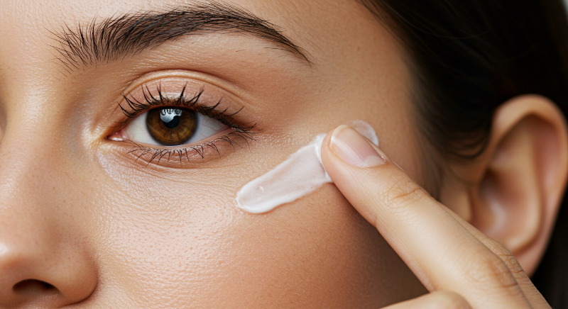 아이크림으로 촉촉하게 눈가 준비하기