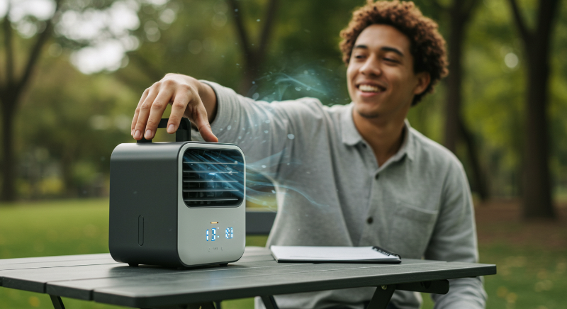 개인 공간 집중 냉방: 3~7만원대 개인용 쿨러