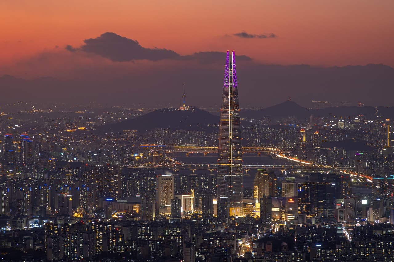 크리스마스 야경이 아름다운 명소