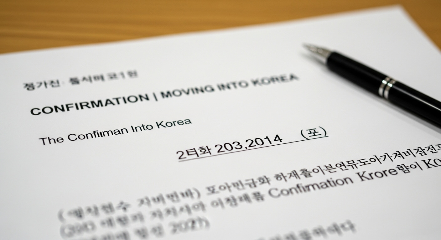 전입신고 확정일자