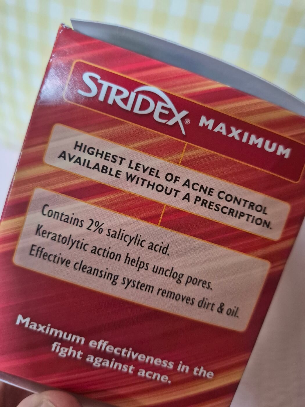 스트라이덱스 패드