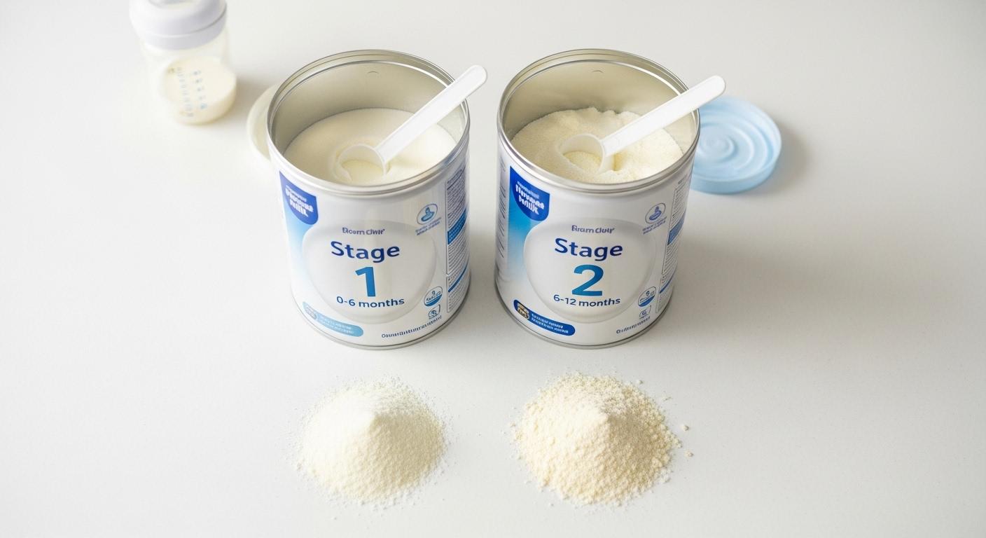 분유 1단계 2단계 차이