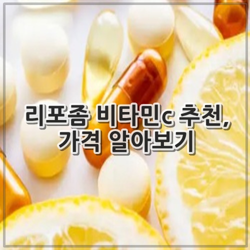 리포좀 비타민c 추천, 가격 알아보기