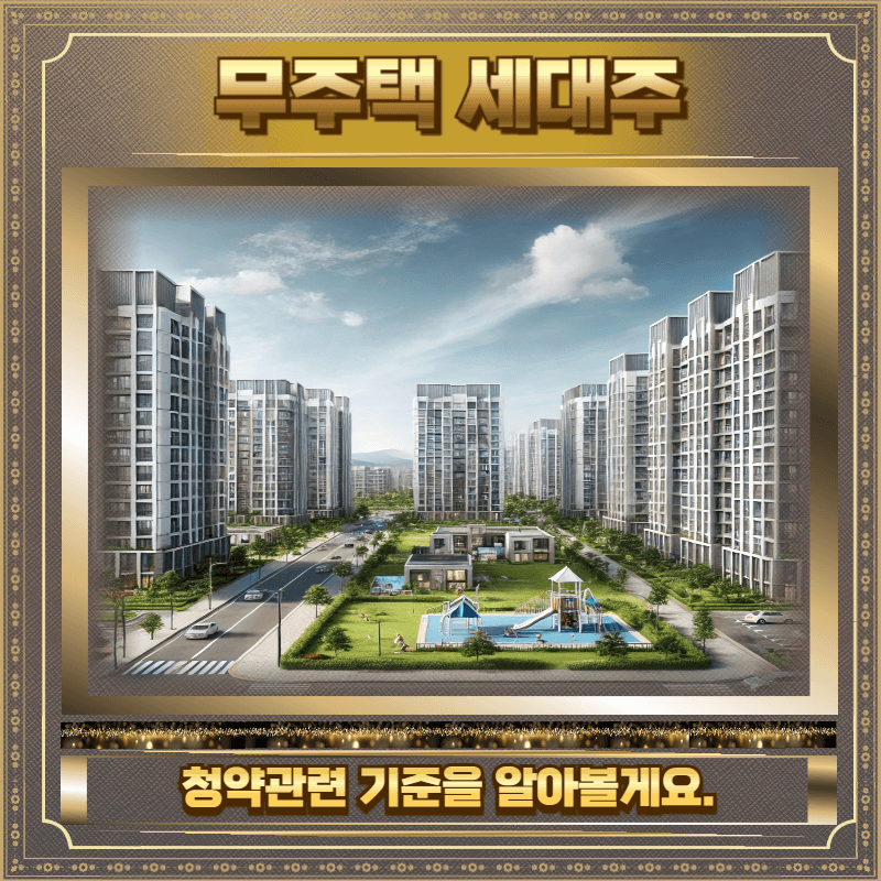 무주택 세대주 기준