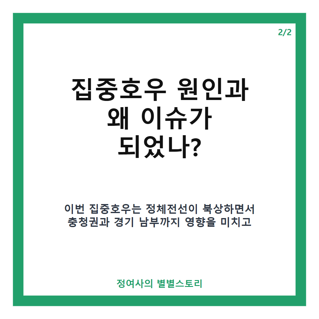전국 집중호우에 침수&middot;산사태 피해까지, 이번 주 9월 날씨와 추가 비 예보 분석 카드뉴스 3