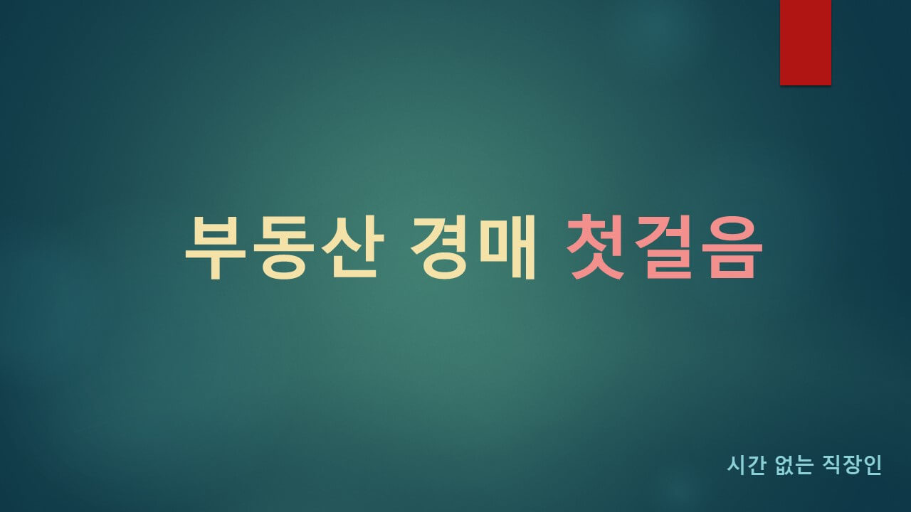 부동산경매