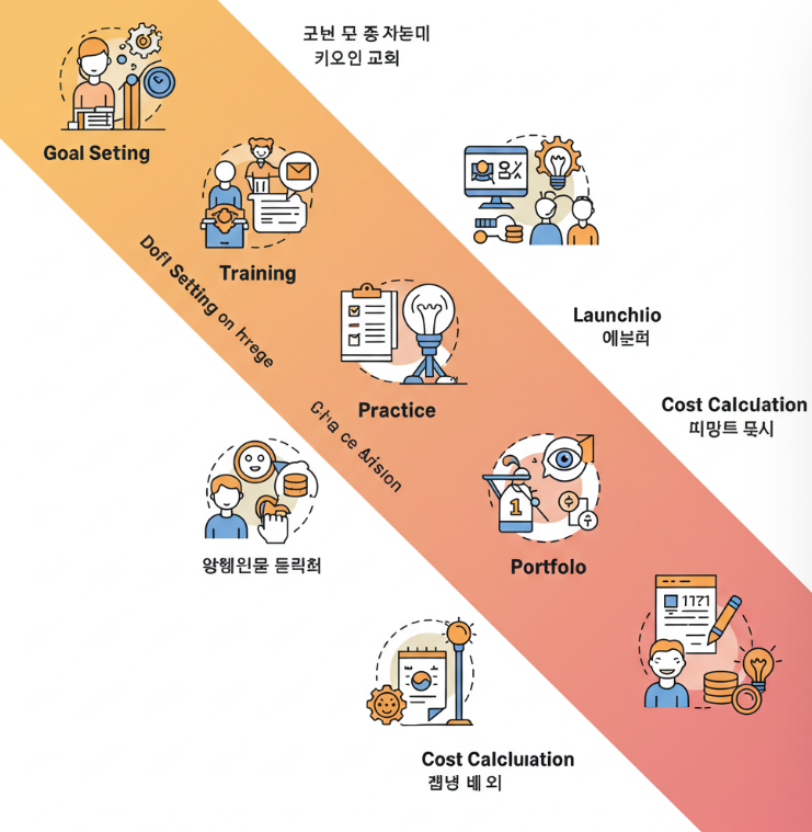 준비 절차, 기간, 비용 계산법