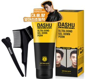 다슈 포 맨 울트라 본드 젤 대용량 다운펌 150ml + 브러쉬콤브 + 집게 + 장갑 + 펌지 세트&#44; 1개