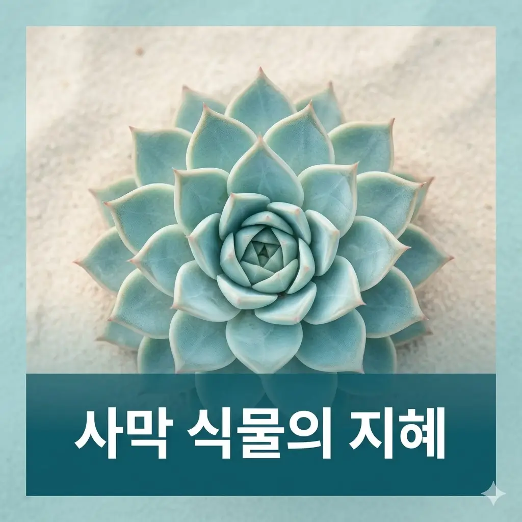 사막 희귀식물을 이해하면 일반 식물도 다르게 보입니다