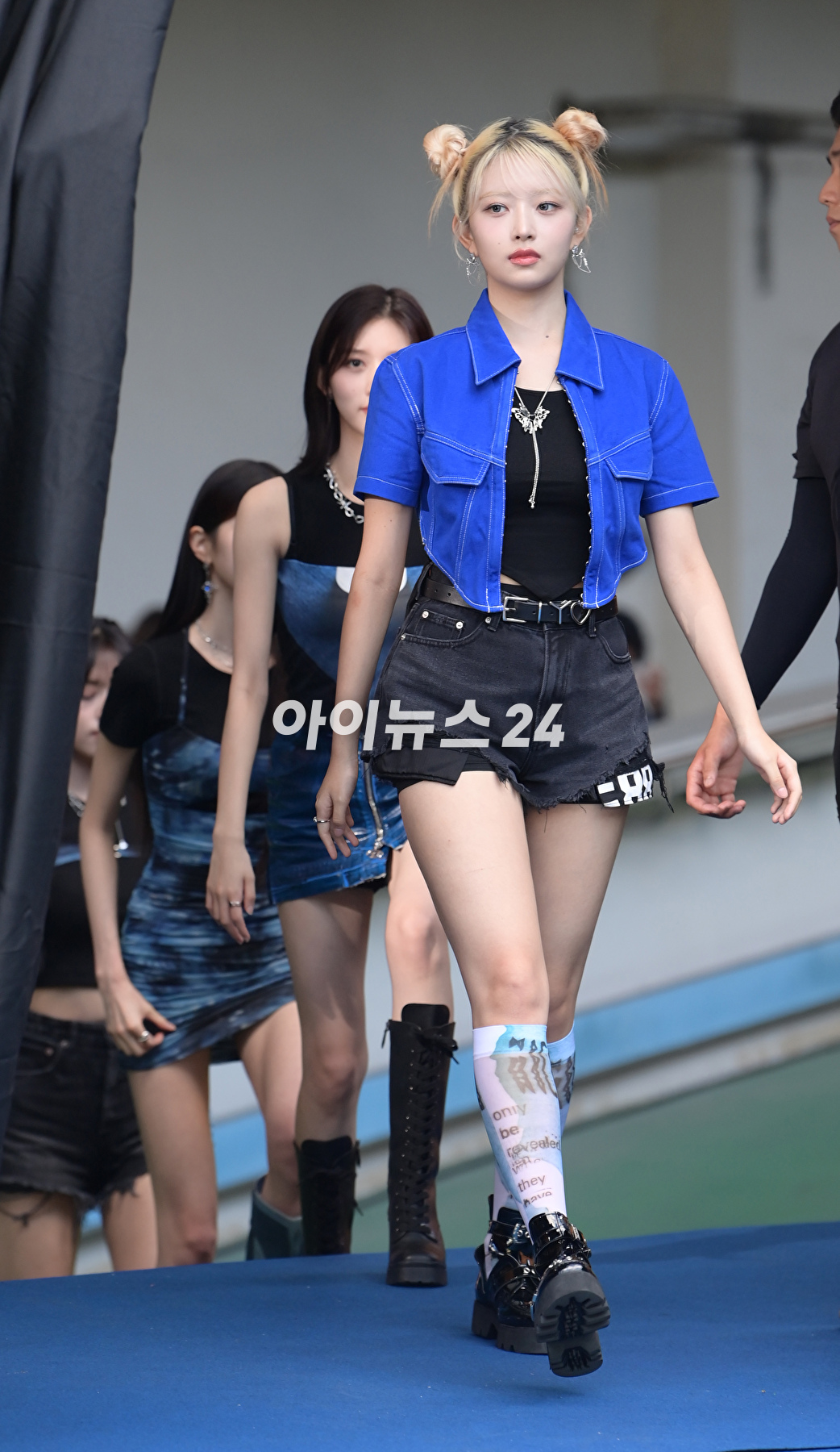 그룹 아이브(IVE) 레이가 5일 오후 서울 잠실실내체육관에서 열린 '펩시 썸머 페스타 2023' 포토월 행사에 참석하고 있다. [사진=정소희 기자]