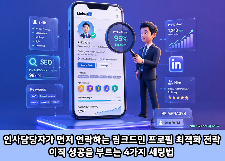 인사담당자가 먼저 연락하는 링크드인 프로필 최적화 전략