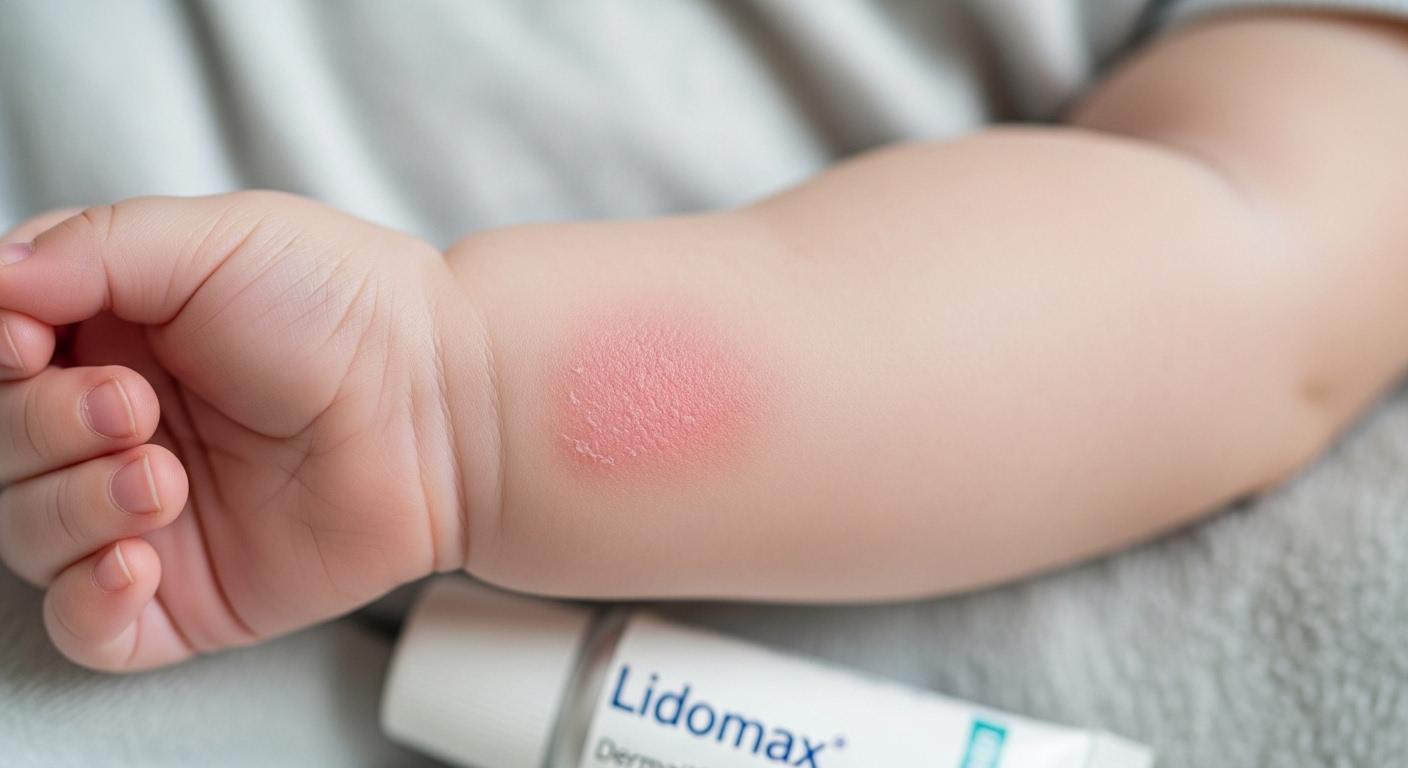 아기 피부염 리도맥스