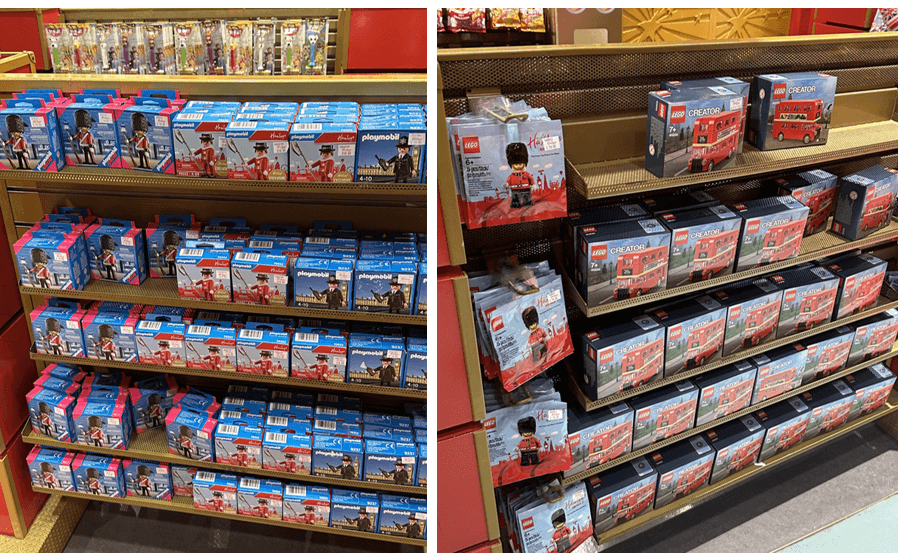 근위병-런던버스-레고-기념품