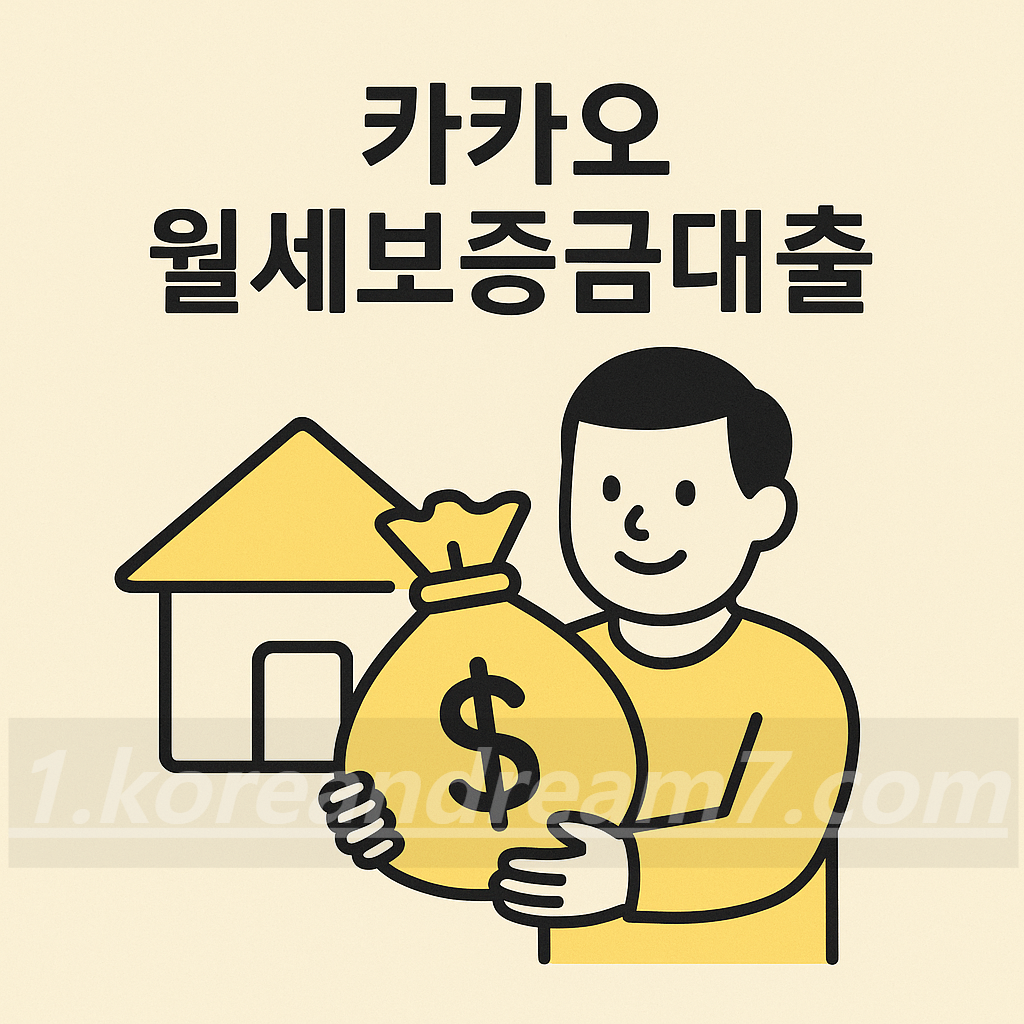 카카오 월세보증금대출
