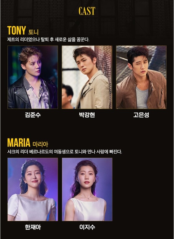 웨스트 사이드 스토리 출연진