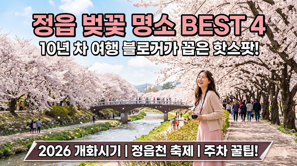 정읍 벚꽃 명소