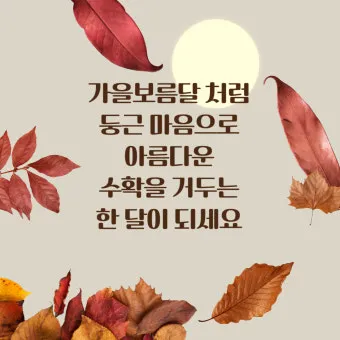 가을 인사말 모음 예시 문자_3