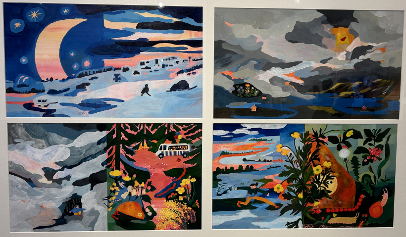 볼로냐-일러스트-원화전6