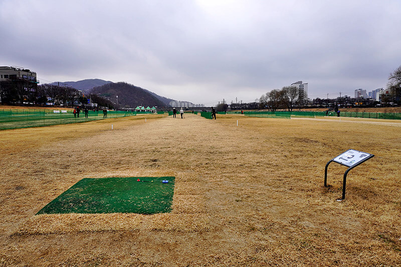 광주 청석 파크골프장 코스 시작 지점