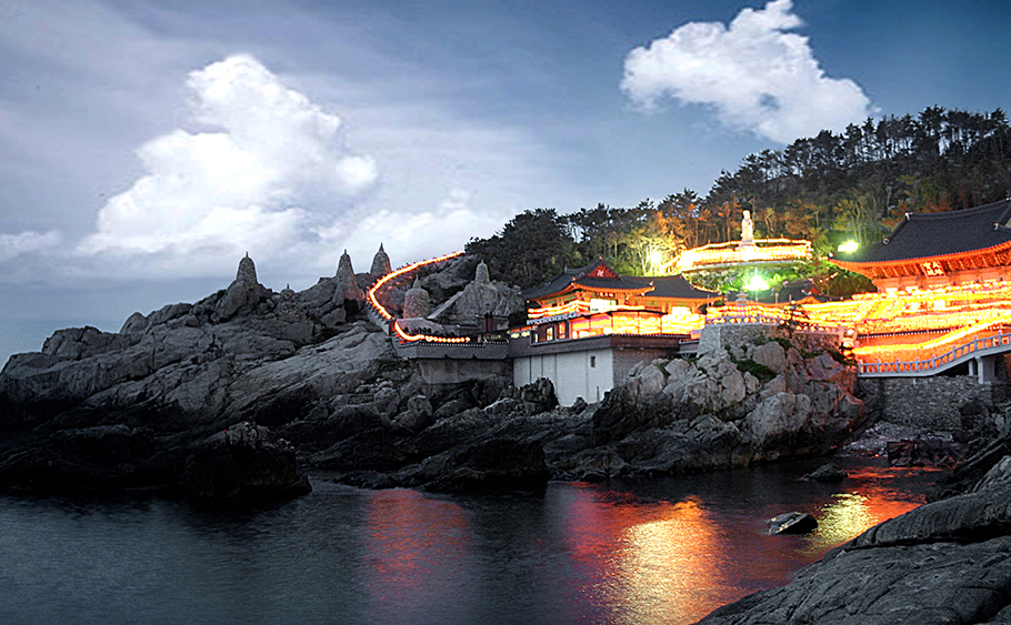 해동용궁사야경