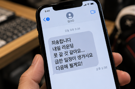 골프 노쇼와 취소 문제