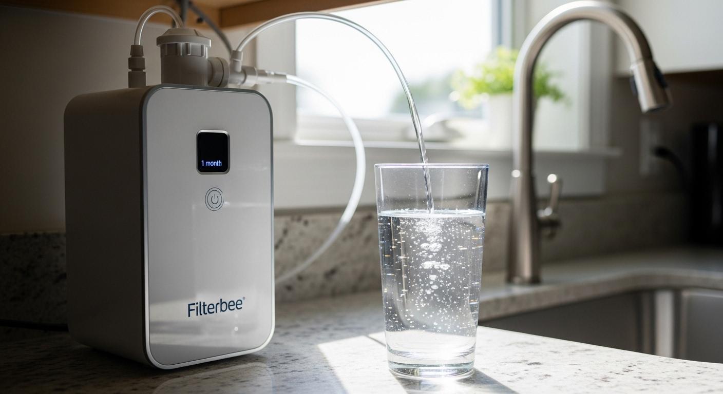 필터비 직수형 정수기 1달 사용 후기