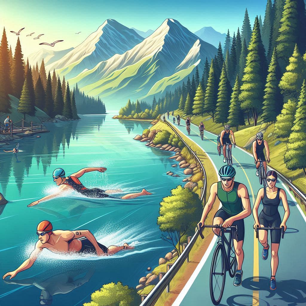 철인(트라이애슬론) 자전거와 TT 자전거의 차이와 UCI 규정을 비교하는 이미지