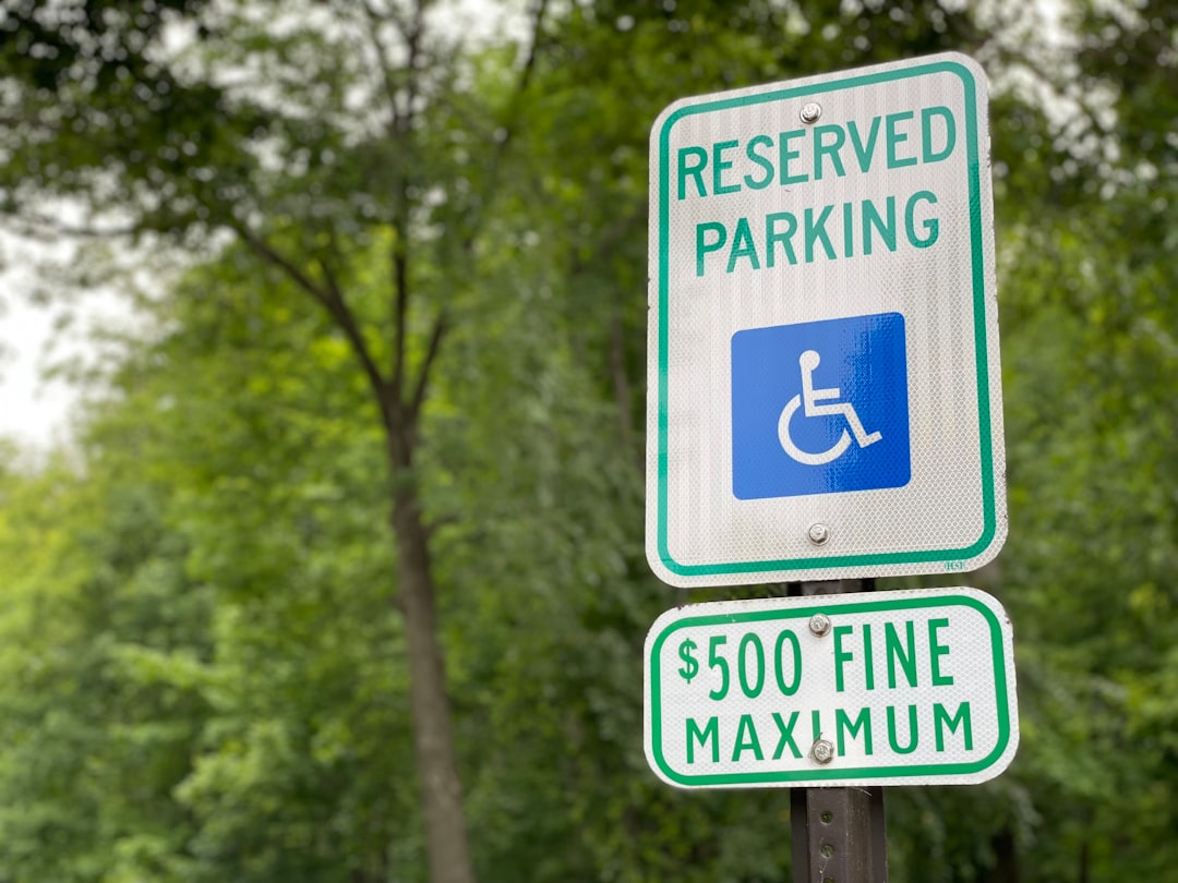 Disabled parking