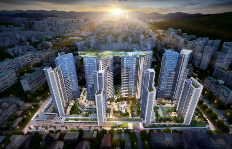 방배아크로리치카운티 조감도