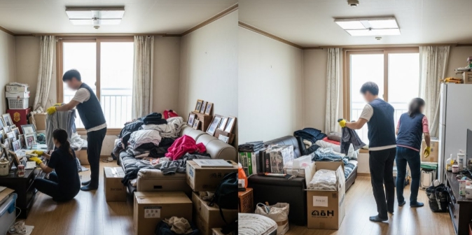 서산 고독사청소 업체