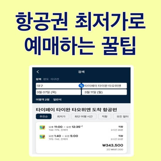 항공권 싸게&amp;#44; 조심스럽게 구입