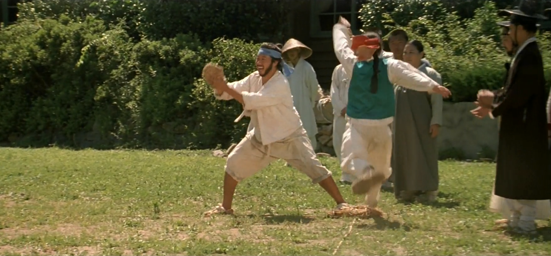 YMCA 야구단 영화 속 장면