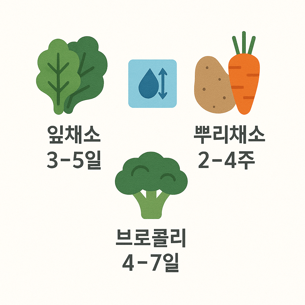 채소가 빨리 시드는 진짜 이유