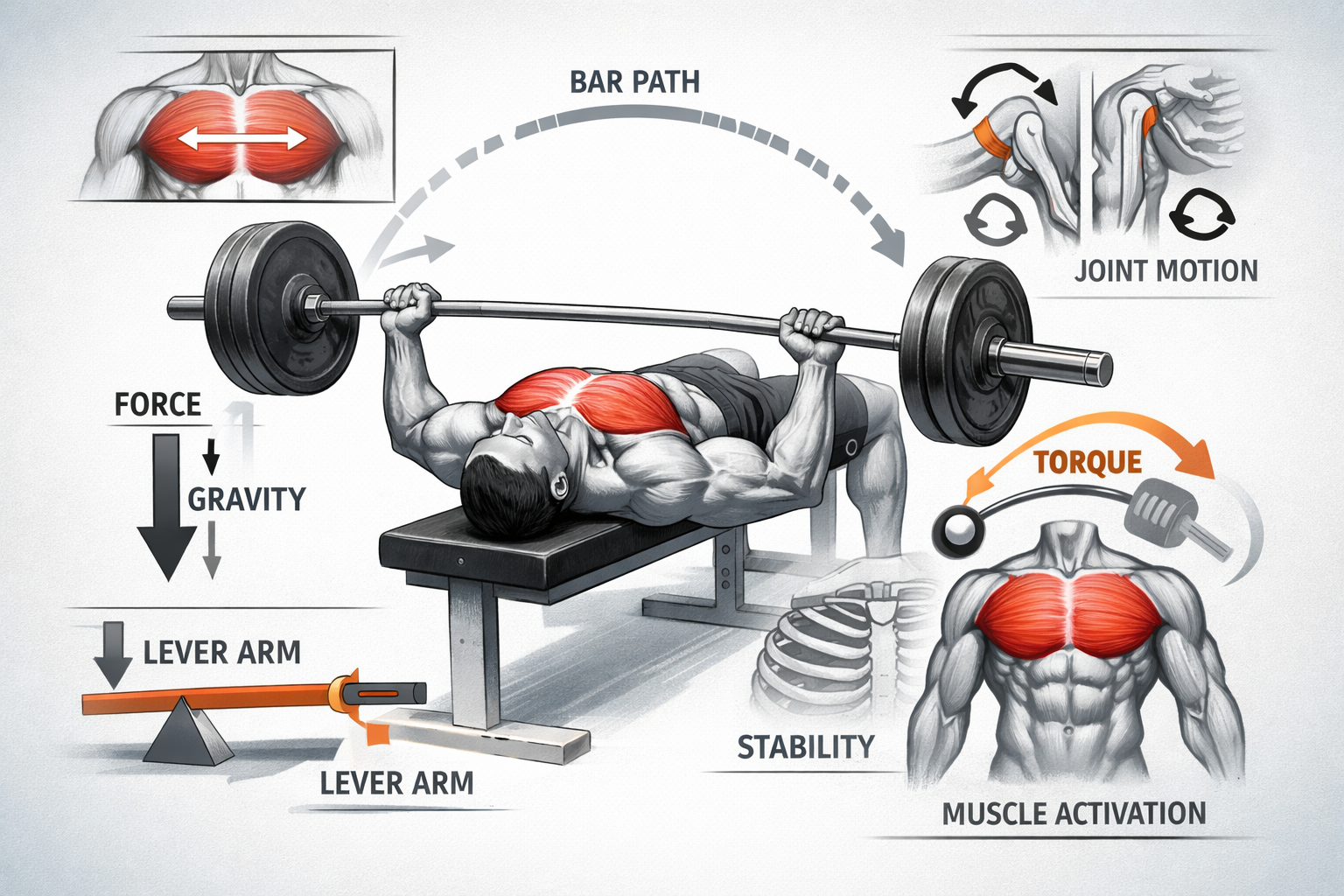 운동역학 해석:
왜 고중량일수록 지배력이 더 중요해지는가