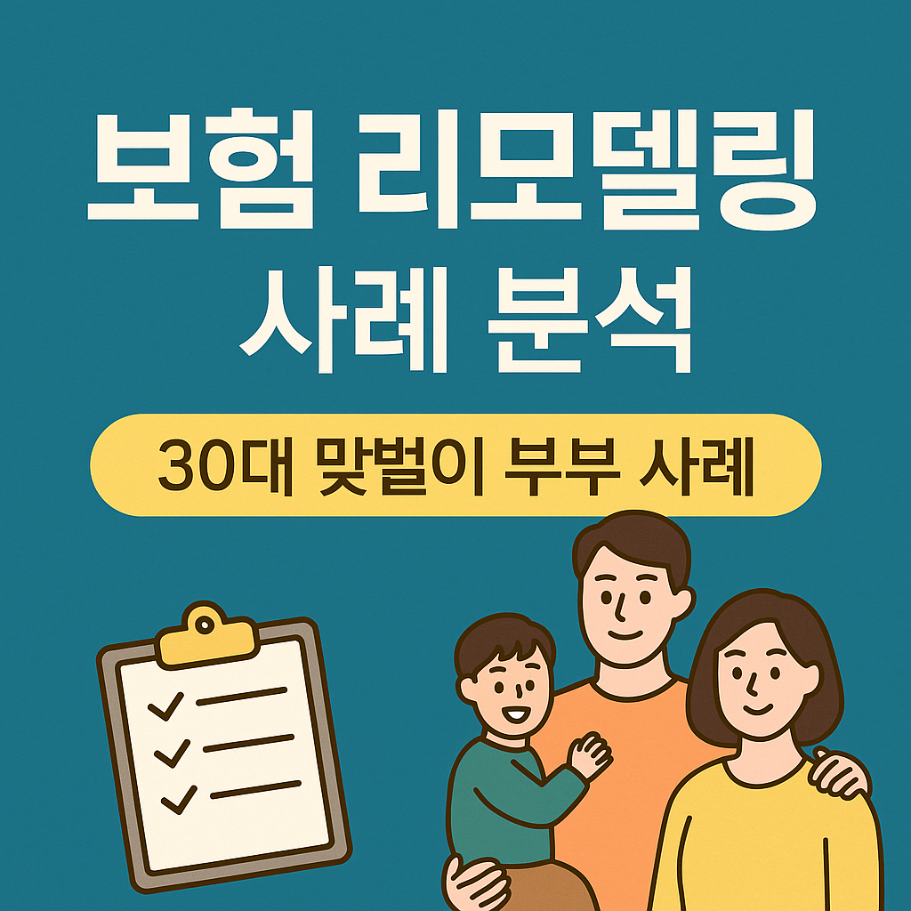 보험 리모델링 사례 분석