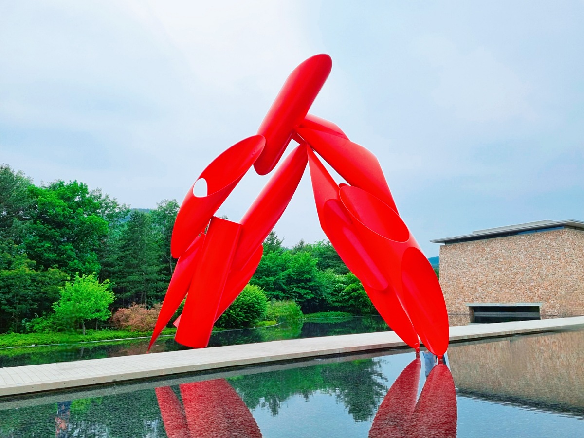 강원도 원주 포트힐 카페: 미니 출렁다리와 루프탑 정원, 산 뷰가 예쁜 곳