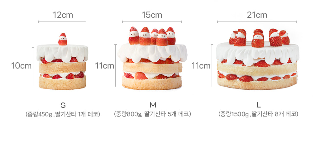 도레도레 크리스마스 케이크