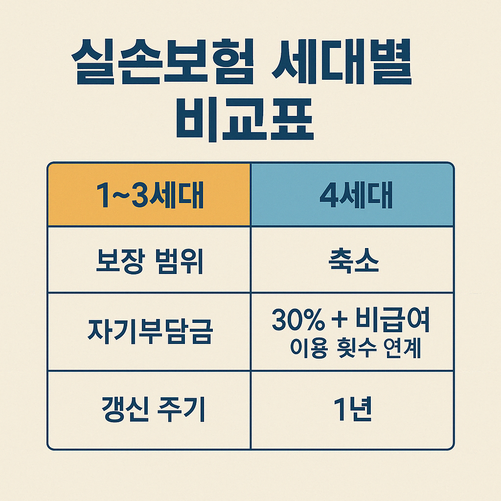 2025년 실손보험 갱신 시 꼭 확인할 3가지 &ndash; 보험료 폭등 막는 꿀팁