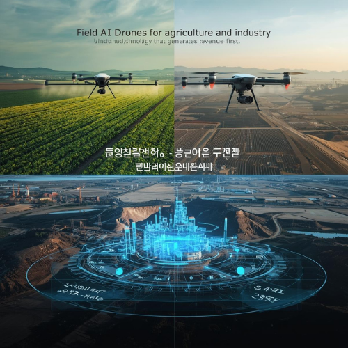 농업·산업용 AI 드론 – 가장 먼저 돈이 되는 무인 기술