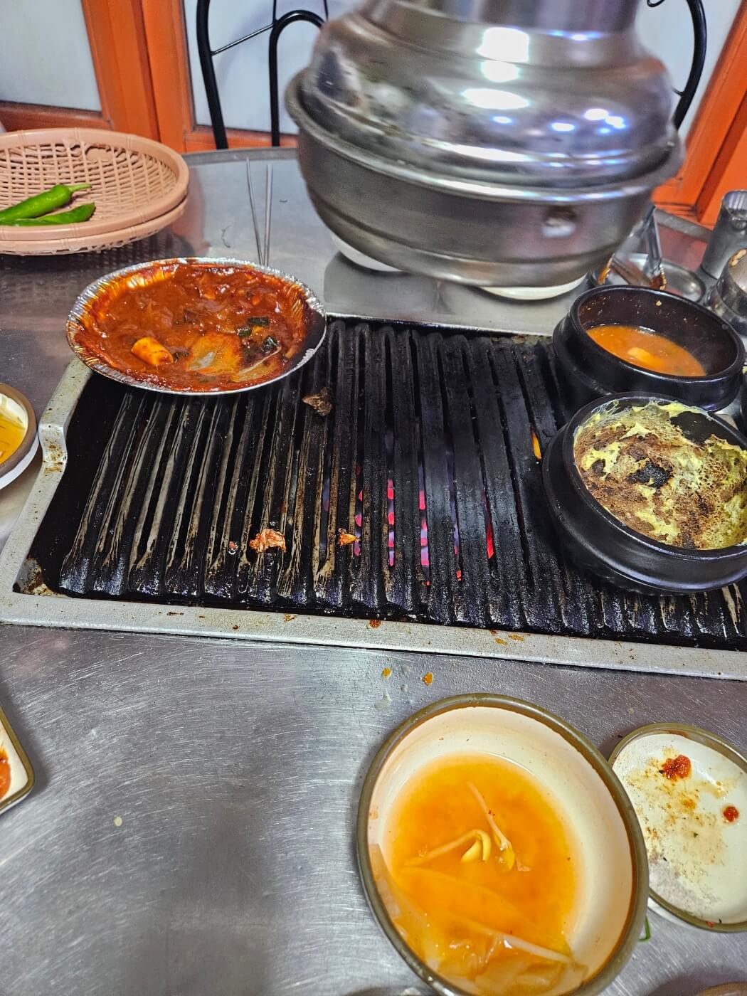 마포갈매기 시식 후